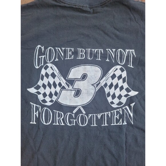 Vintage Dale Earnhardt Sr Gone But Not Forgotten T Shirt Size Adult XL Vtg - Picture 2 of 6